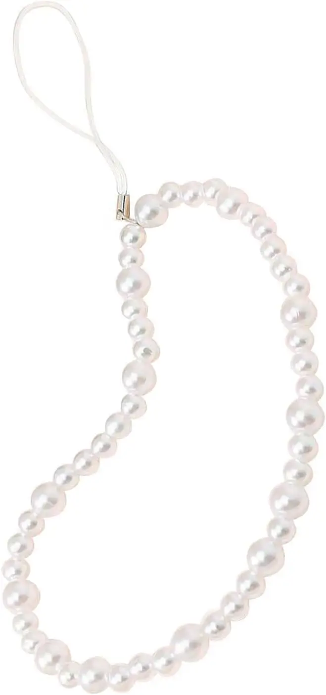 Phone Accessories Beads - Elegant Beaded Phone Charm Lanyard With