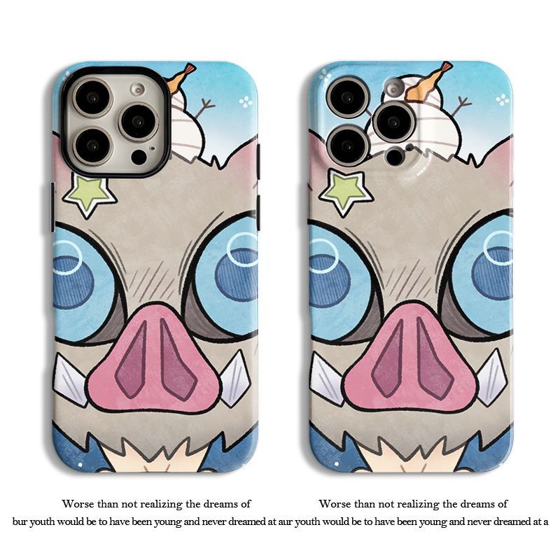 Phone Accessories Demon Slayer - Demon Slayer Anime Cartoon Phone Case