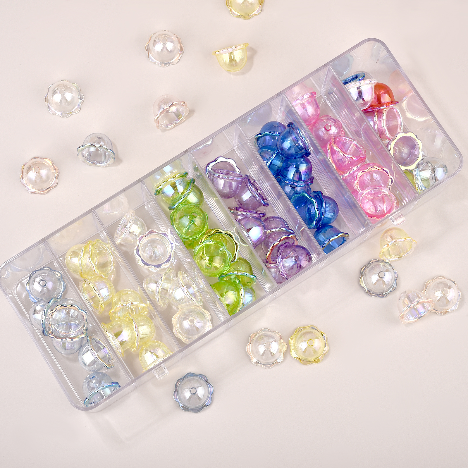 Glitter Wind Bell Spacer Jelly - Phone Accessories Beads ulasan dan harga