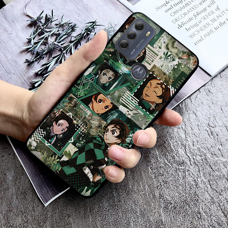 Phone Case For Moto G85 G55 G0 - Phone Accessories Demon Slayer ulasan dan harga