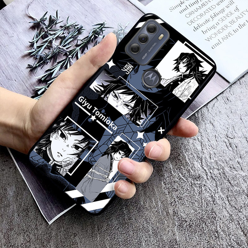 Phone Case For Moto G85 G55 G0 - Phone Accessories Demon Slayer ulasan dan harga