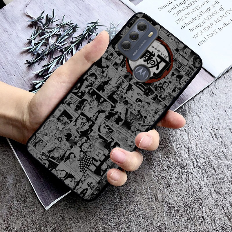 Phone Case For Moto G85 G55 G0 - Phone Accessories Demon Slayer ulasan dan harga