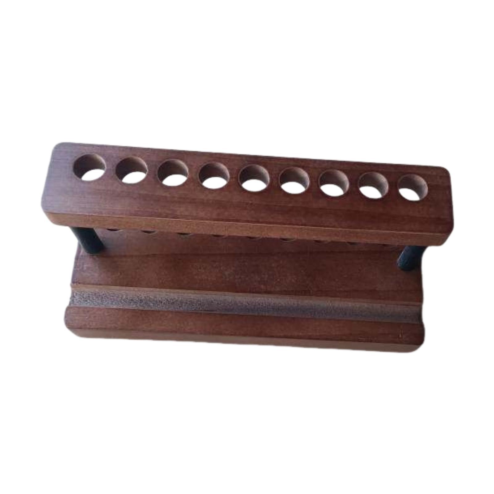 Wooden Pen Stand Desk Organize - Phone Accessories Rack Display ulasan dan harga