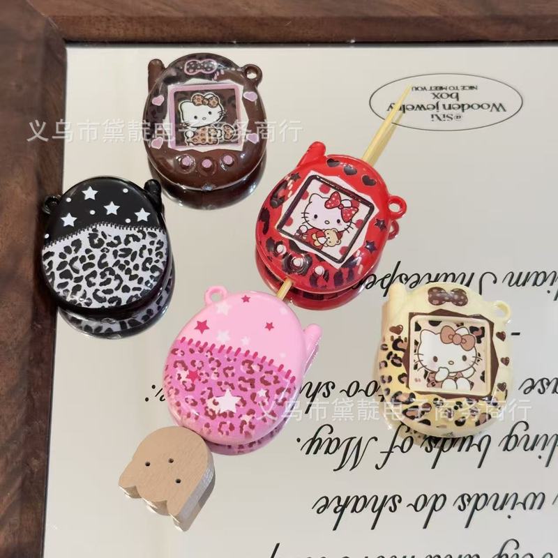 Acrylic Cute Kt Cat Leopard Pr - Phone Accessories Beads ulasan dan harga