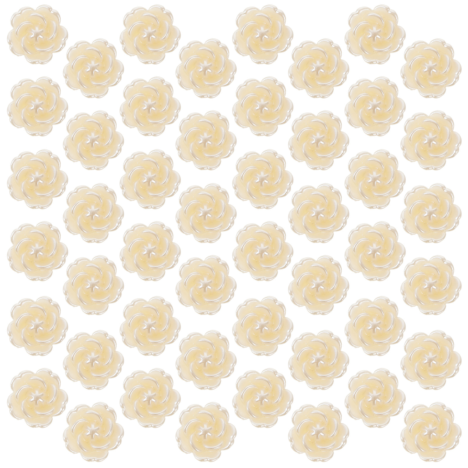 100Pcs Resin Rose Charms Handc - Phone Accessories Beads ulasan dan harga