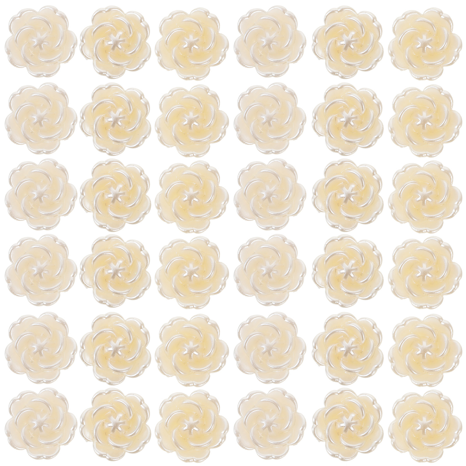 100Pcs Resin Rose Charms Handc - Phone Accessories Beads ulasan dan harga