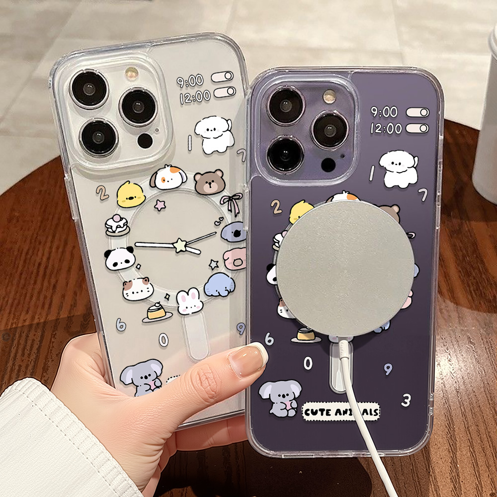 Cute Cartoon Animals Phone Cas - Magnetic Phone Case ulasan dan harga