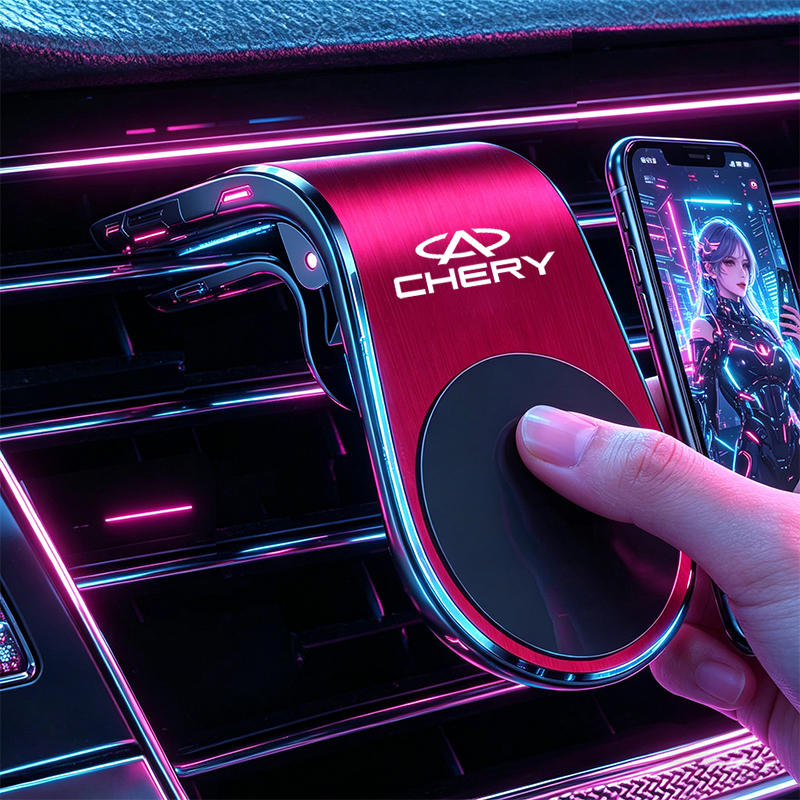 Magnetic Car Phone Holder Meta - Qq Phone Accessories ulasan dan harga