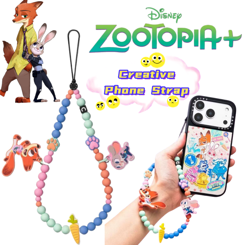 Disney Zootopia Judy Hopps Nic - Phone Accessories Beads ulasan dan harga