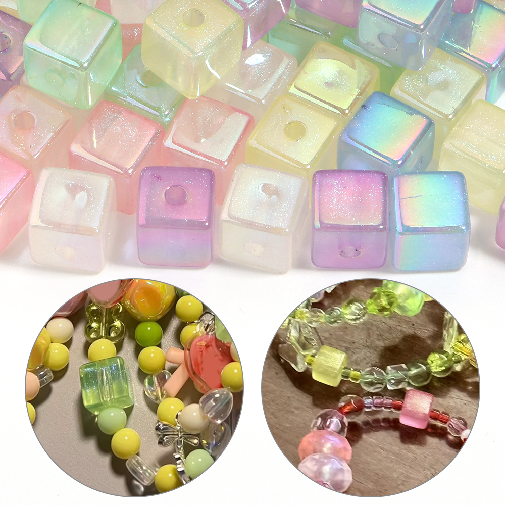 10pcs/lot 14mm Jelly Colored A - Phone Accessories Beads ulasan dan harga