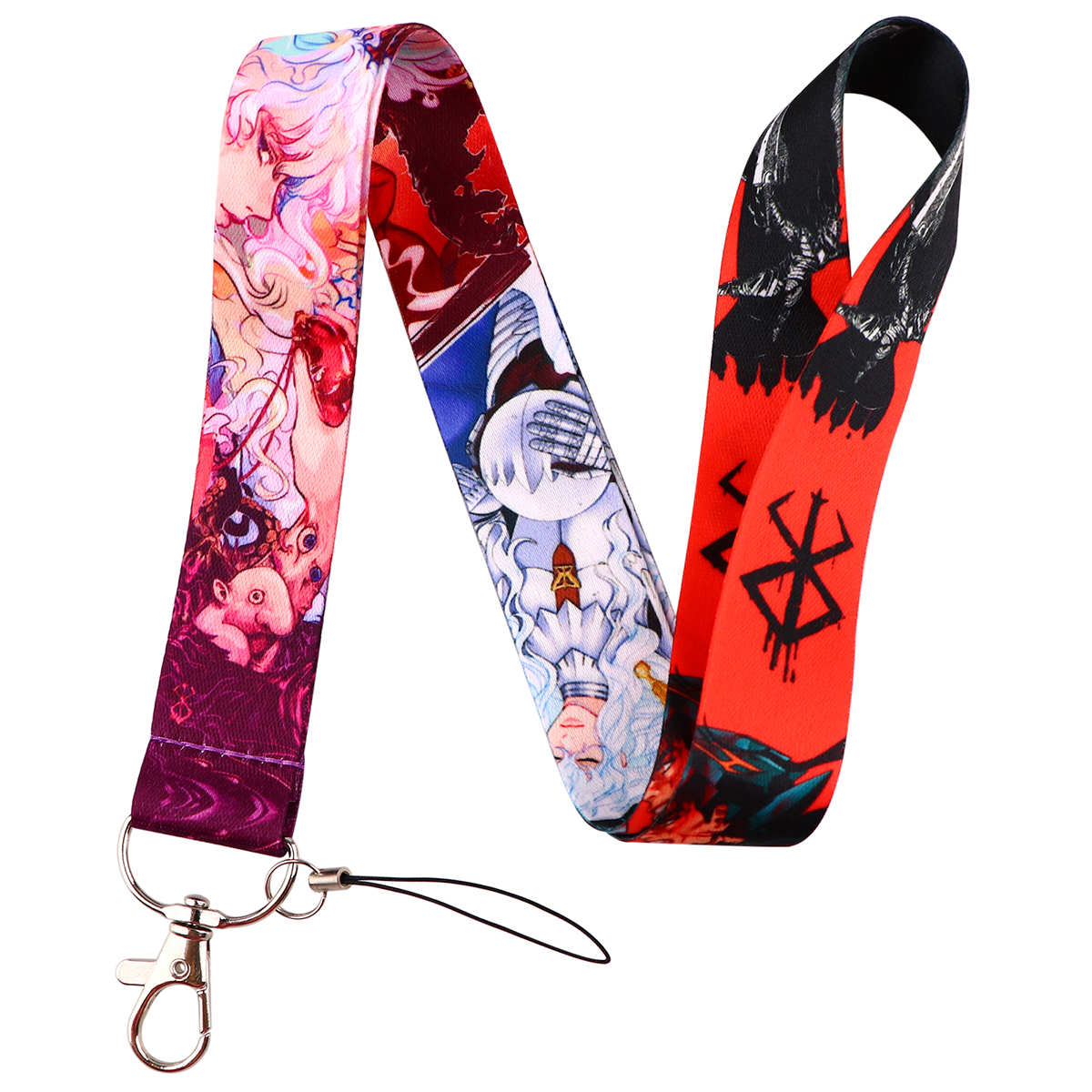 Anime Lanyard Neck Strap For I - Phone Accessories Crochet ulasan dan harga