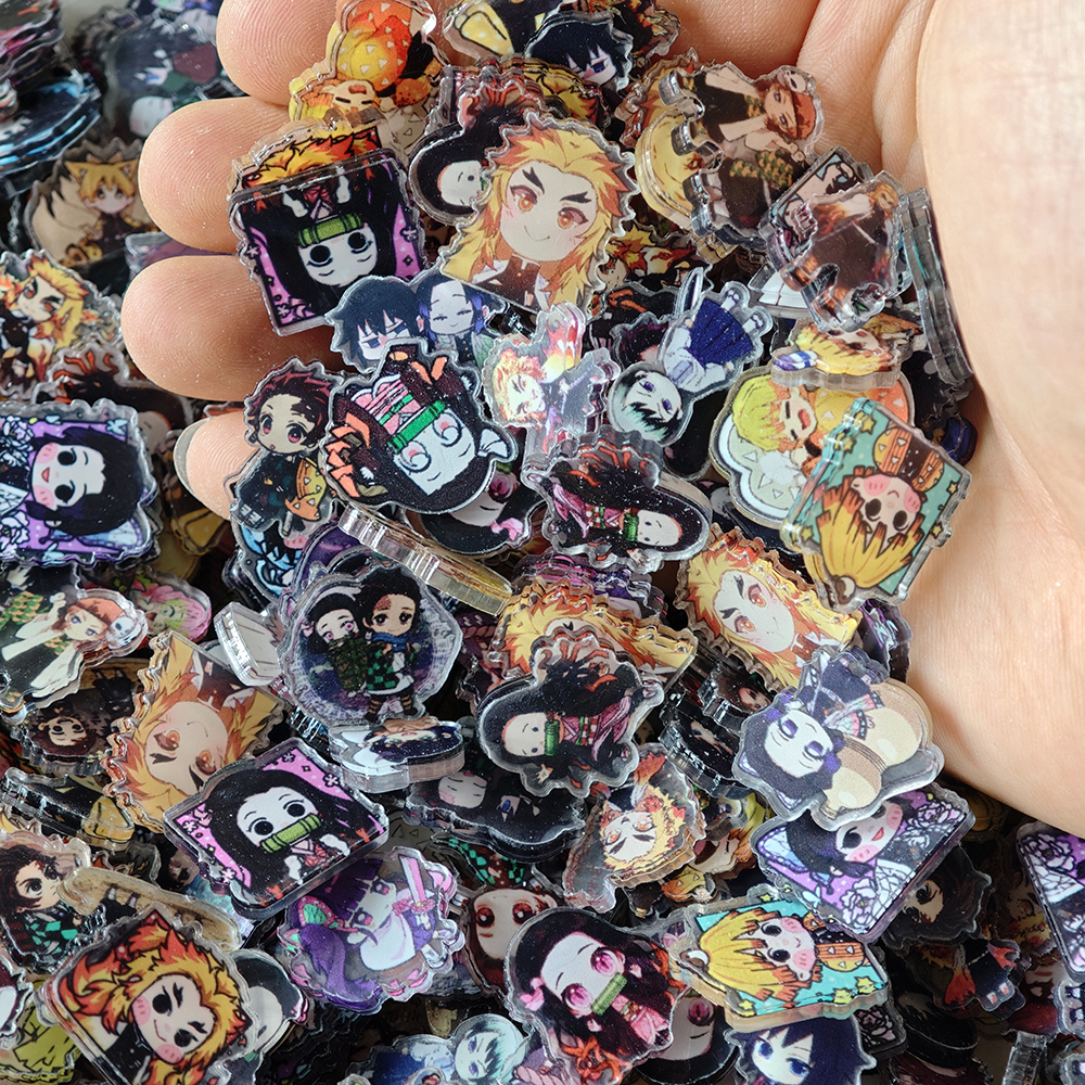 50pcs/set Demon Slayer Anime R - Phone Accessories Demon Slayer ulasan dan harga