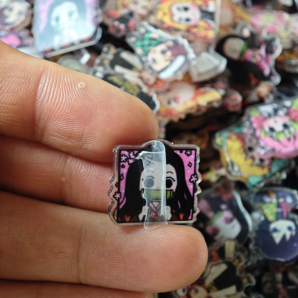 50pcs/set Demon Slayer Anime R - Phone Accessories Demon Slayer ulasan dan harga