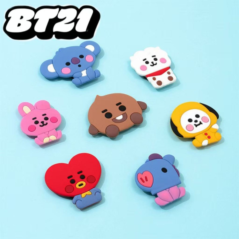 BT21 Koya RJ Shooky Mang Chimm - Phone Accessories Crochet ulasan dan harga