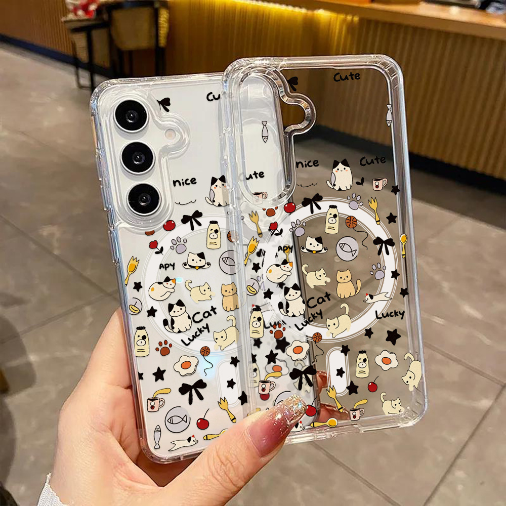 Cute Cat Magnetic Phone Case F - Magnetic Phone Case ulasan dan harga
