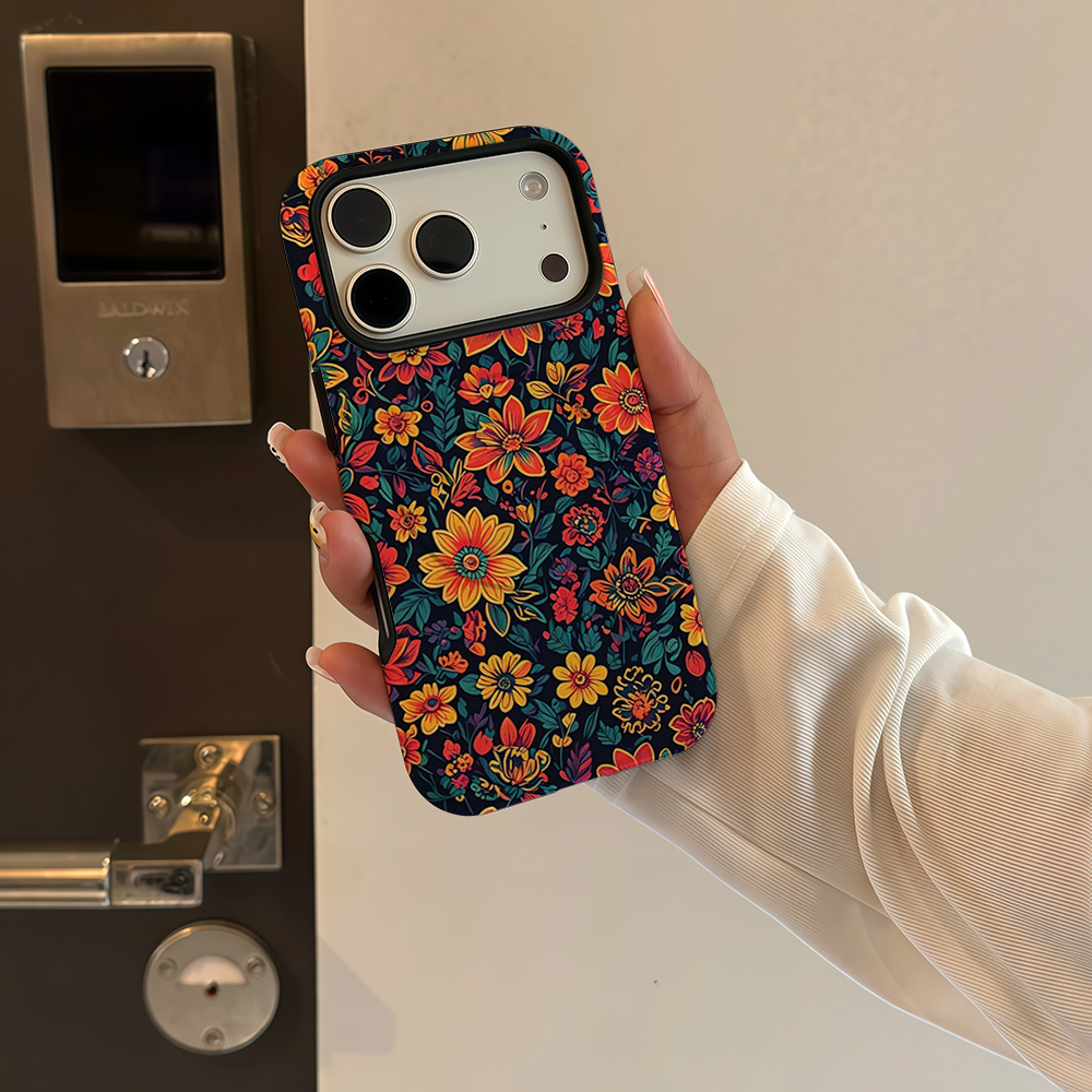 Boho Floral Phone Case For Mag - Magnetic Phone Case ulasan dan harga