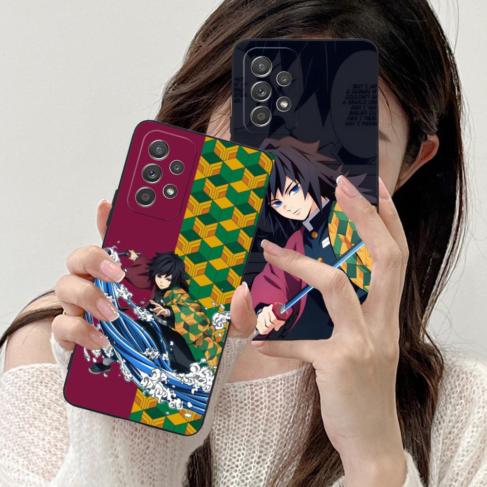 Demon Slayer Giyu Tomioka Phon - Phone Accessories Demon Slayer ulasan dan harga