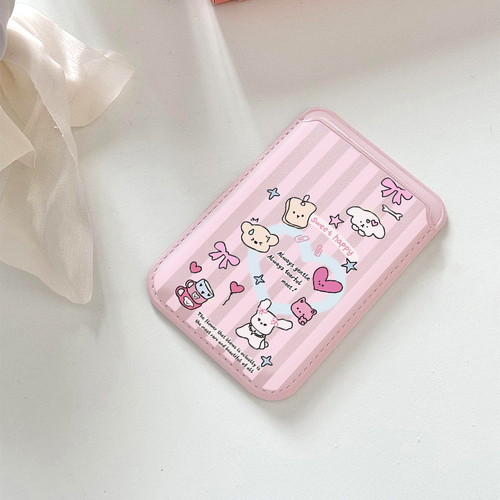 Cute Girly Sketch Style Leathe - Phone Accessories Crochet ulasan dan harga