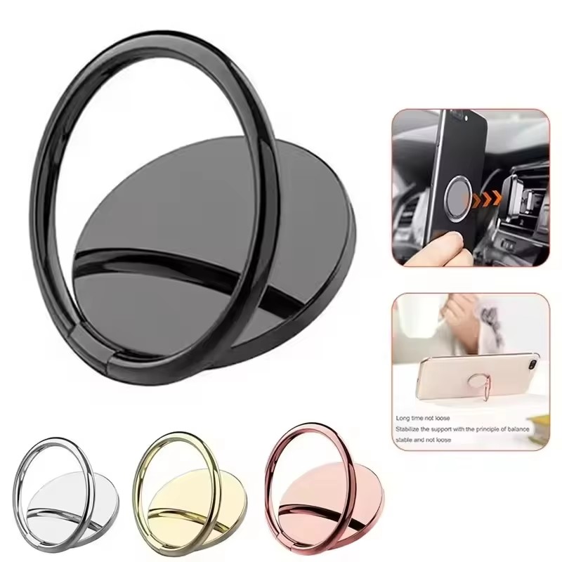 Finger Ring Mobile Phone Holde - Phone Accessories Crochet ulasan dan harga