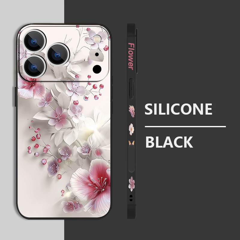 Pink White Flower Case For iPh - Magnetic Phone Case ulasan dan harga