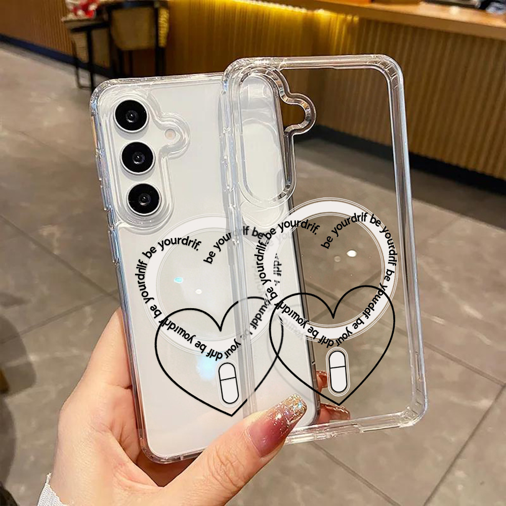 For Magsafe Love Heart Phone C - Magnetic Phone Case ulasan dan harga
