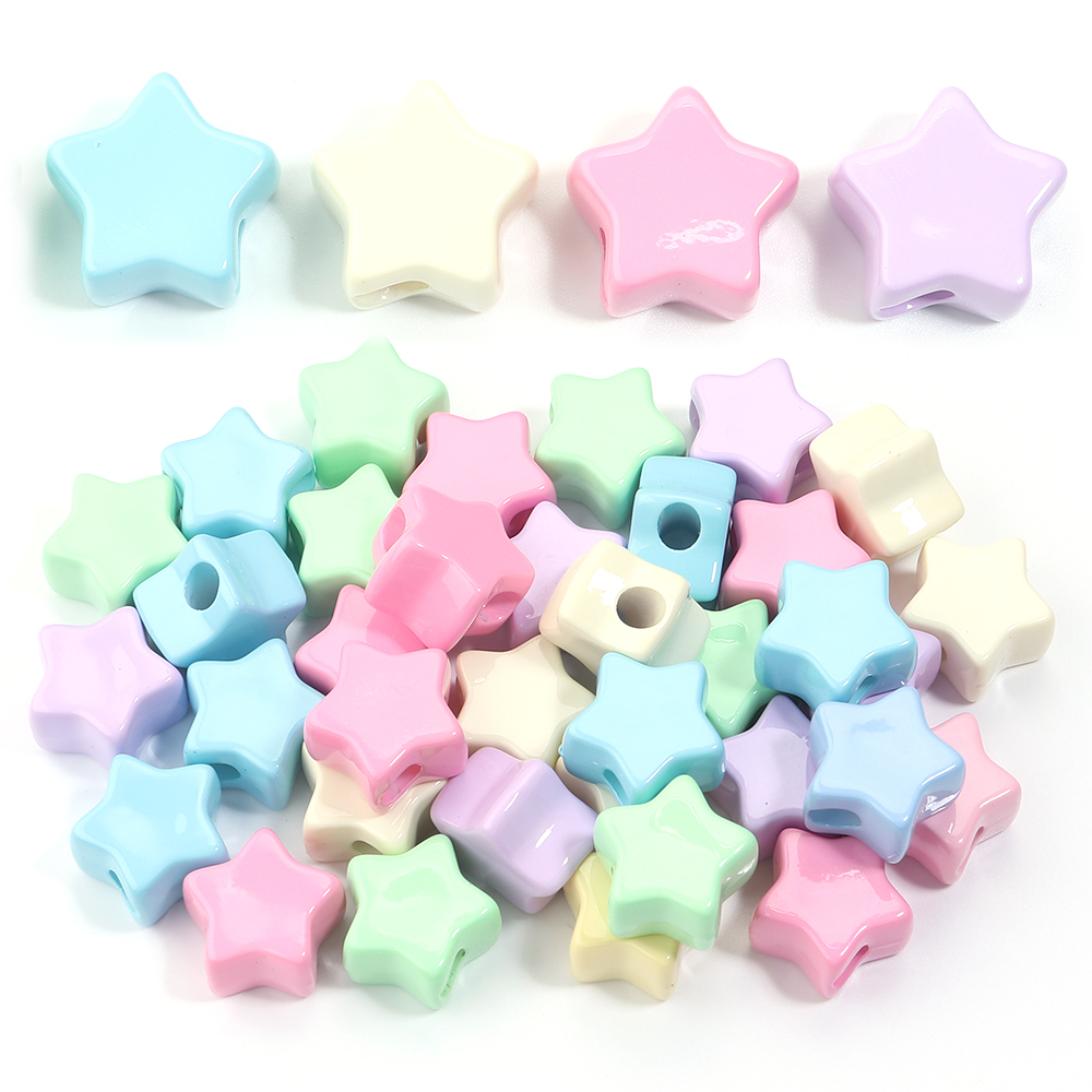6Pcs/Lot Acrylic Large Hole Be - Phone Accessories Beads ulasan dan harga