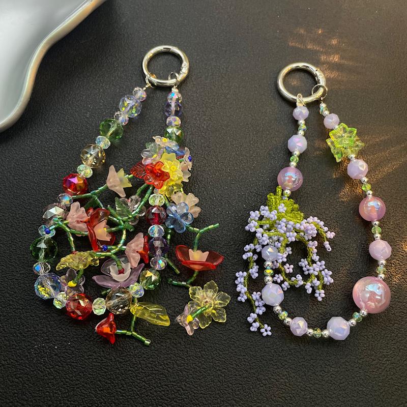 Summer Colorful Beaded Phone C - Phone Accessories Beads ulasan dan harga