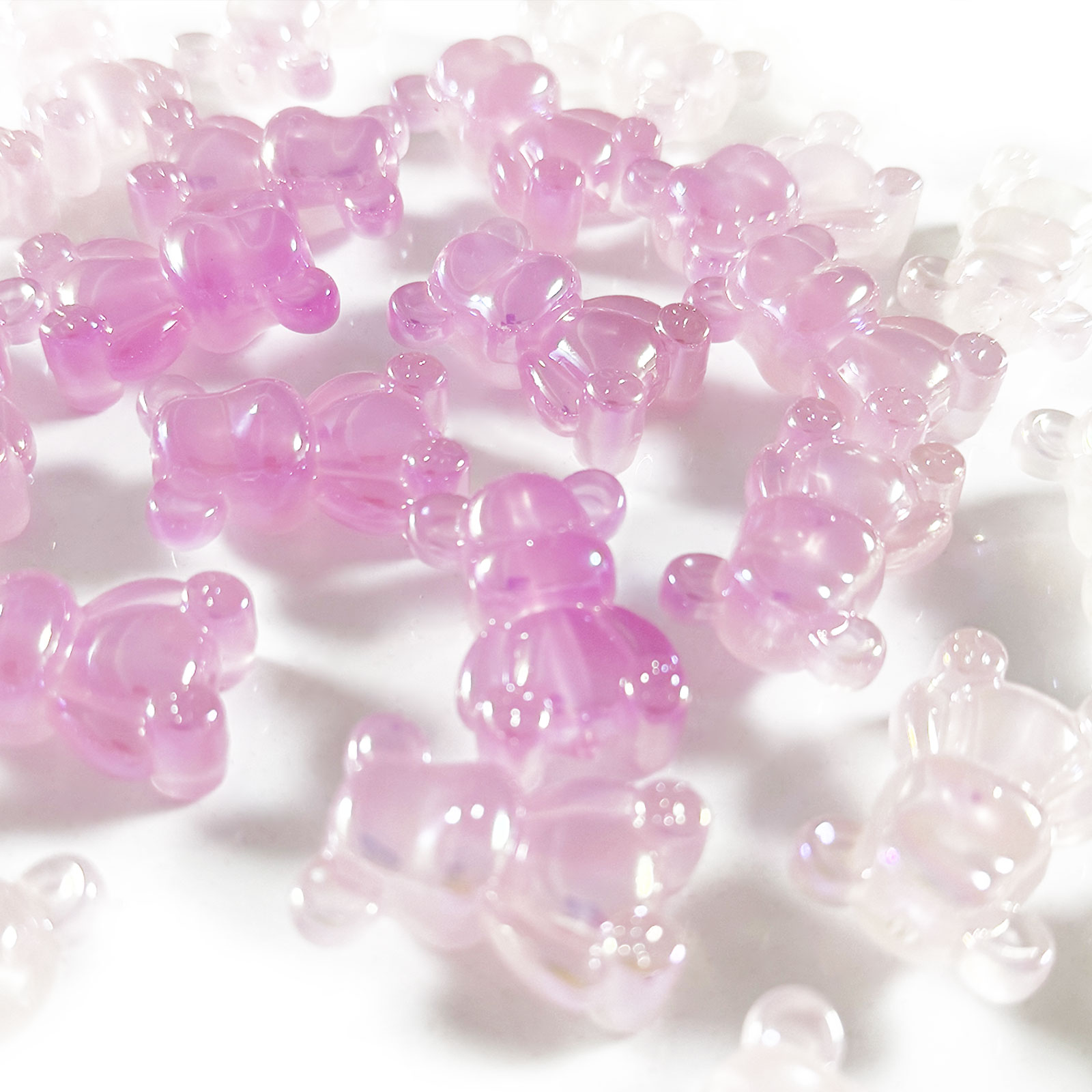 Color Changing Cute Bear Beads - Phone Accessories Beads ulasan dan harga