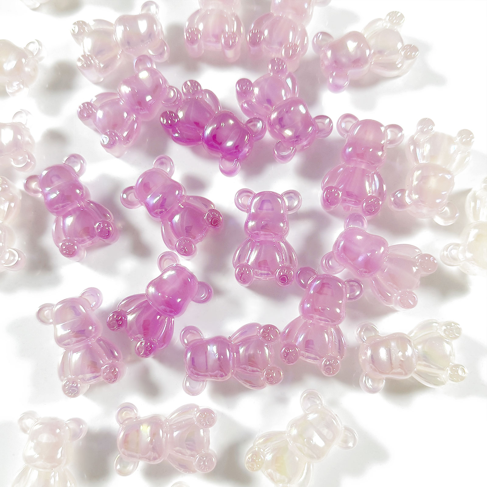 Color Changing Cute Bear Beads - Phone Accessories Beads ulasan dan harga